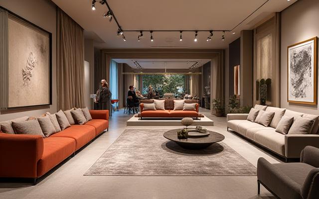 Showroom mobilier luxe Nice expérience immersive