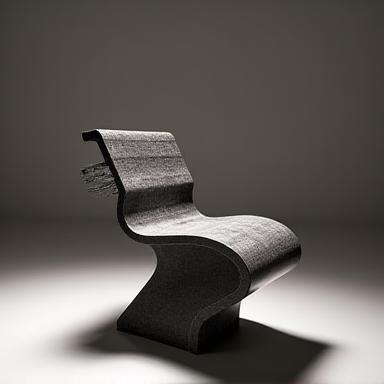 Mobilier sculptural artistique édition limitée